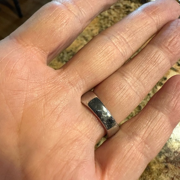 ESPO 925 Sterling Silver CZ Tiger Eye ring - size 7 - Picture 7 of 11